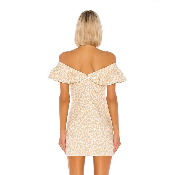 LPA Verona Dress in Natalia Leopard, XXS - Picture 2 of 3